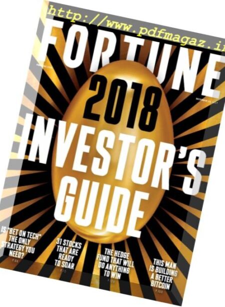 Fortune USA – 24 December 2017 Cover