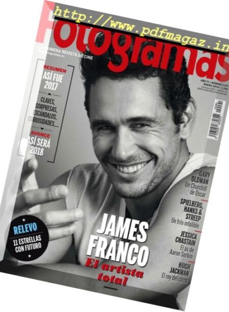 Fotogramas – enero 2018 Cover