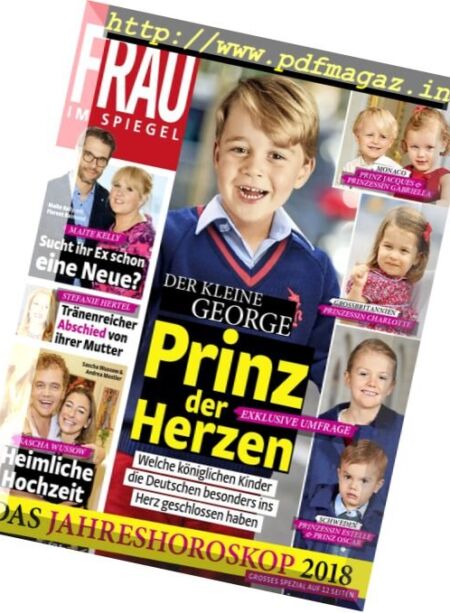 Frau im Spiegel – 27 Dezember 2017 Cover