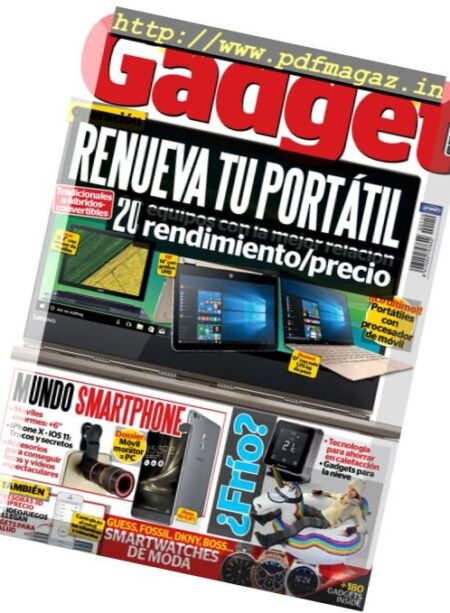 Gadget Espana – febrero 2018 Cover