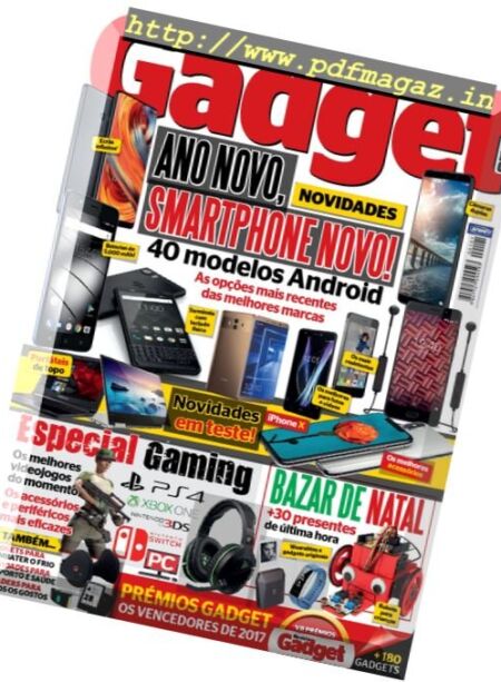 Gadget Portugal – Janeiro 2018 Cover