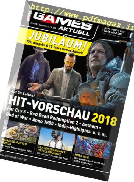 Games Aktuell – Februar 2018 Cover