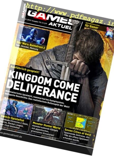 Games Aktuell – Januar 2018 Cover