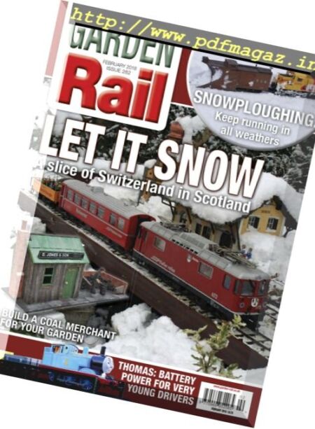 Garden Rail – February 2018 Cover