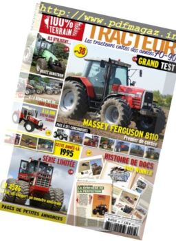 Generation Tracteur – Novembre-Decembre 2017