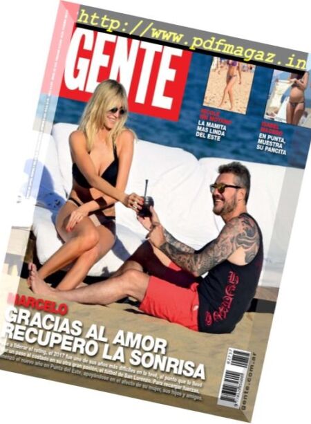 Gente Argentina – 5 enero 2018 Cover