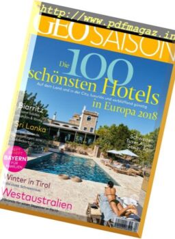 Geo Saison Germany – Februar 2018