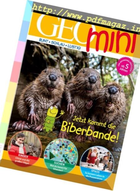 Geomini – Dezember 2017 Cover