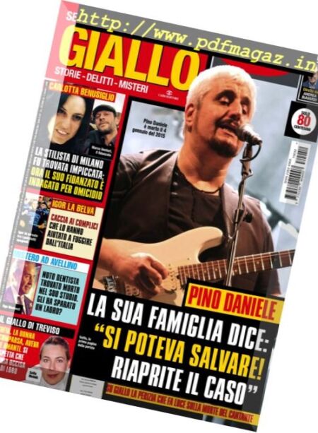 Giallo – 3 Gennaio 2018 Cover