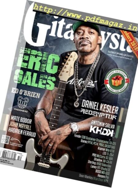 Gitarzysta – Grudzien 2017 Cover