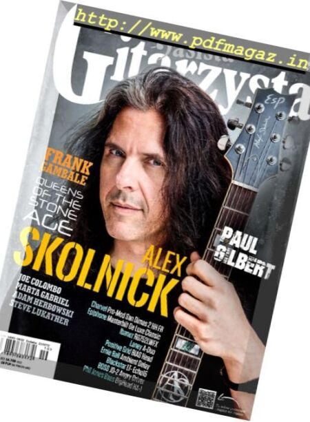 Gitarzysta – Pazdziernik 2017 Cover