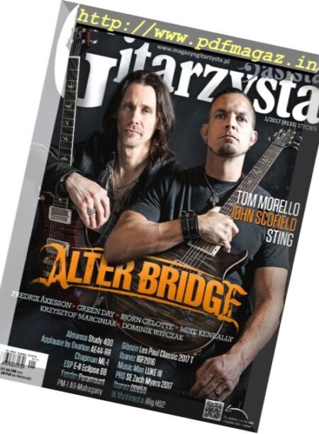 Gitarzysta – Styczen 2017 Cover