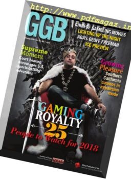 Global Gaming Business – January 2018