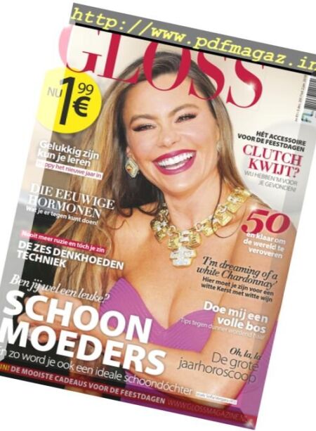 Gloss – 5 December 2017 – 2 Januari 2018 Cover