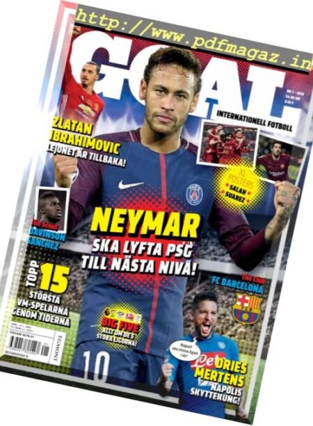 Goal – januari 2018 Cover