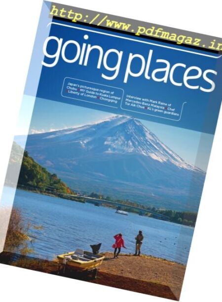 Going Places – January 2018 Cover