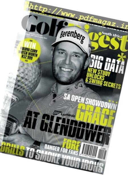 Golf Digest South Africa – January 2018 Cover