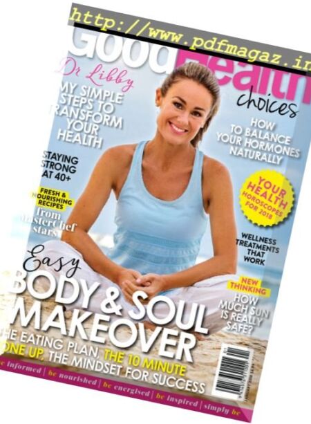 Good Health Choices New Zealand – January 2018 Cover