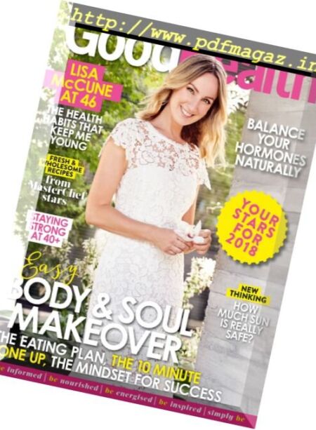 Good Health – January 2018 Cover