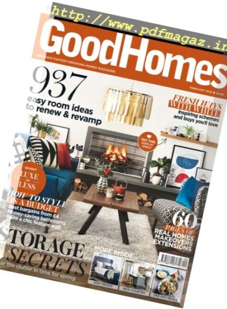 GoodHomes UK – February 2018 Cover