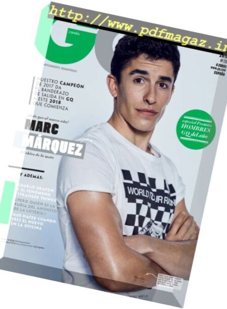 GQ Espana – enero 2018 Cover