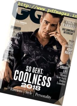 GQ Germany – Februar 2018