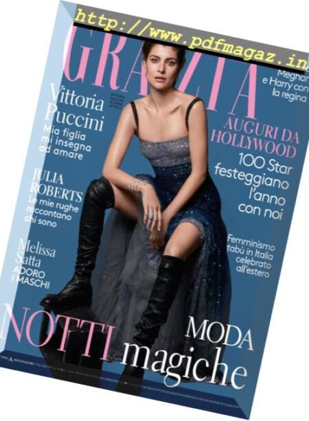 Grazia Italia – 21 Dicembre 2017 Cover