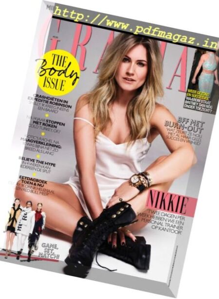 Grazia Netherlands – 22 december 2017 Cover