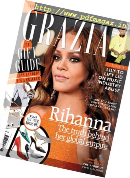 Grazia UK – 4 December 2017 Cover