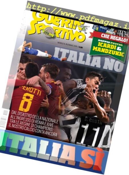 Guerin Sportivo – Gennaio 2018 Cover