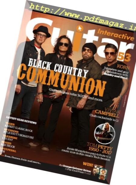 Guitar Interactive – Issue 53, 2017 Cover