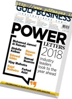Gulf Business – January 2018
