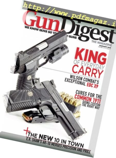 Gun Digest – January 2018 Cover
