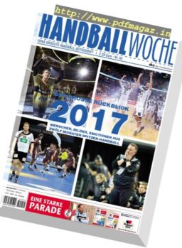 Handballwoche – 28 Dezember 2017