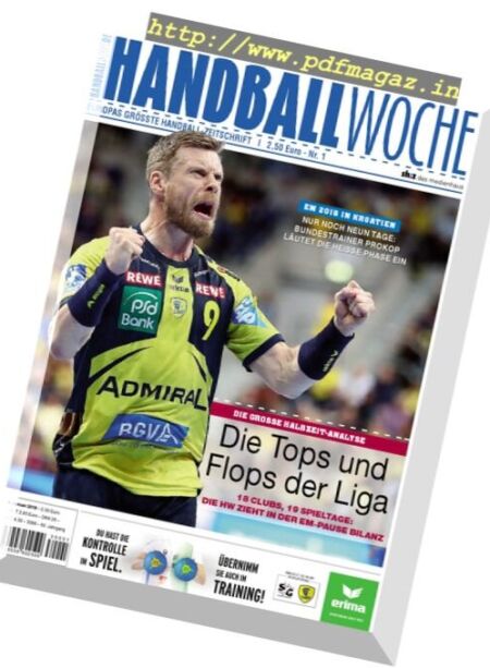Handballwoche – 3 Januar 2018 Cover