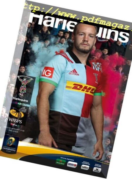 Harlequins – Harlequins v Wasps – 13 January 2018 Cover