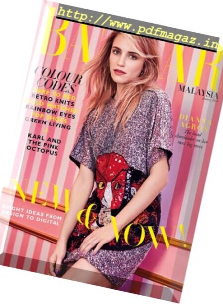 Harper’s Bazaar Malaysia – January 2018 Cover
