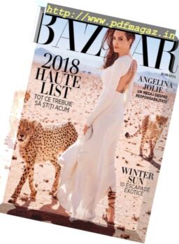Harper’s Bazaar Romania – ianuarie 2018