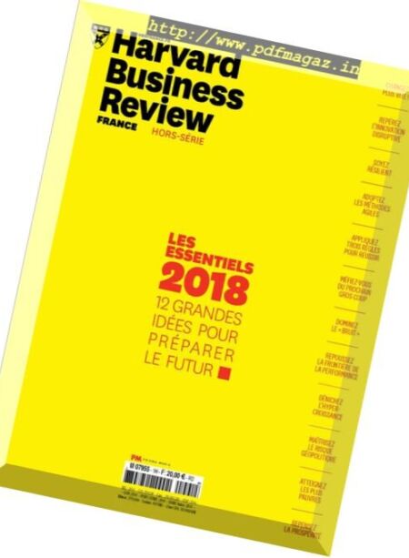 Harvard Business Review France – Hors-Serie – Les Essentiels 2018 Cover