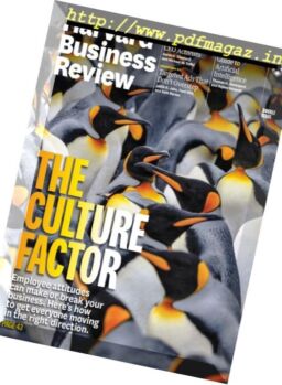 Harvard Business Review – January 2018