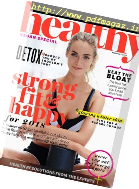 Healthy Magazine – February 2018 Cover