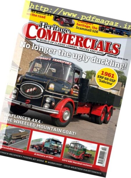 Heritage Commercials – February 2018 Cover