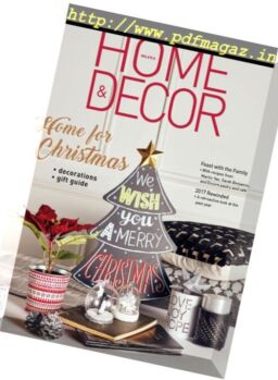 Home & Decor Malaysia – December 2017