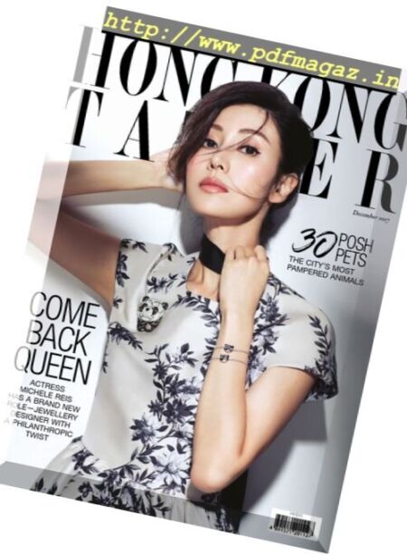 Hong Kong Tatler – December 2017 Cover
