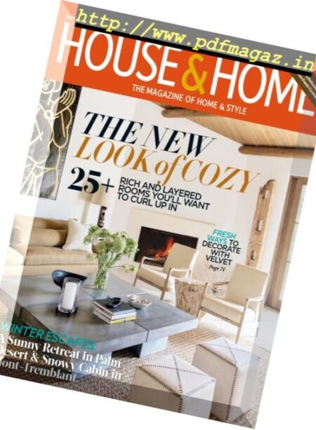 House & Home – February 2018 Cover