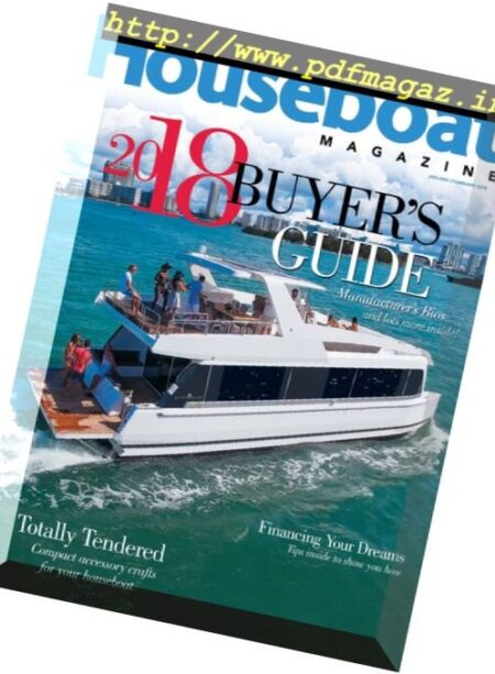 Houseboat Magazine – January 2018 Cover