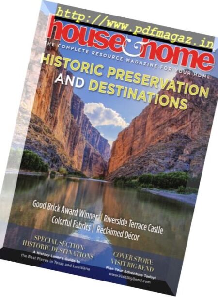 Houston House & Home – December 2017 Cover