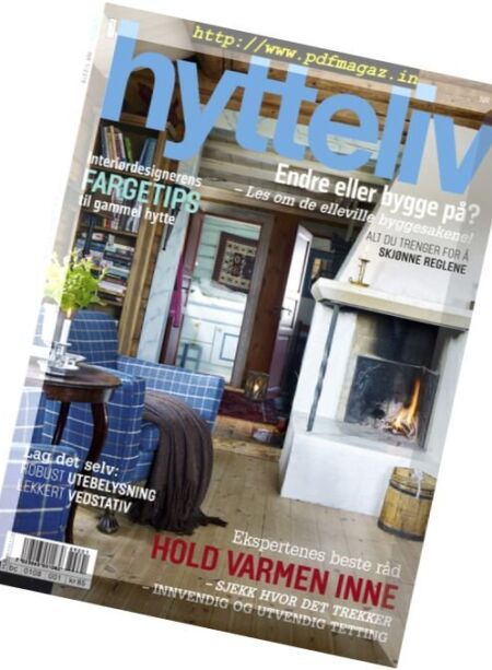 Hytteliv – januar 2018 Cover