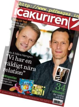 Icakuriren – 1 december 2017