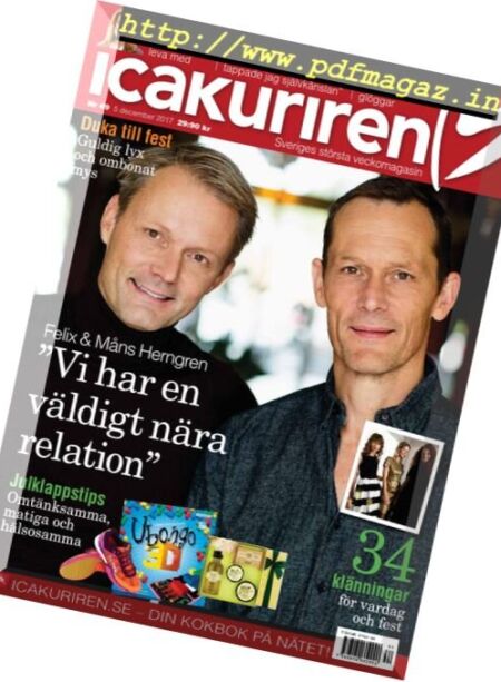 Icakuriren – 1 december 2017 Cover